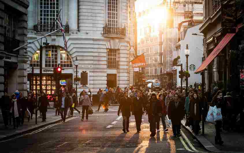 walking people calm habits