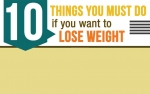 10 things to do to lose weight