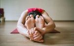 Healthy Fitness Habits Yoga Girl Mat Meditate
